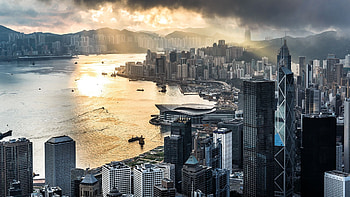 Windows Hong Kong HD wallpaper