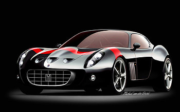 Ferrari, concept HD wallpaper