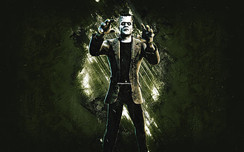 Fortnite Vintage Frankensteins Monster Skin, Fortnite, main characters, green stone background, Vintage Frankensteins Vintage Frankensteins Monster, Fortnite skins, Vintage Frankensteins Monster Skin, Toonah Fortnite, Fortnite characters HD wallpaper