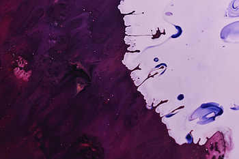 Purple-white, two-color art HD wallpaper