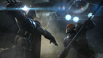 Deathstroke Vs Batman, deathstroke, batman, batman-arkham-origins, games HD wallpaper