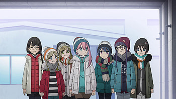 Laid-Back Camp Season 3, Anime, Laid-Back Camp HD wallpaper