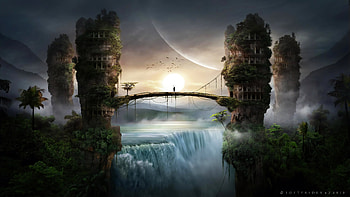 Guard Of The Lost Colony , artist, artwork, digital-art, deviantart HD wallpaper