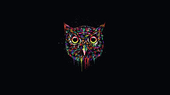 Fonte: Dark-Owl- | Corujas 3D / Fractal | Pinterest . HD wallpaper