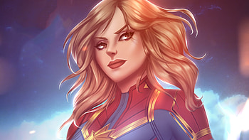 Captain Marvel Fan Artwork New, captain-marvel, superheroes, artwork, digital-art, behance HD wallpaper