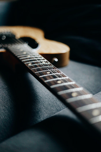 Music, Macro, Guitar, Musical Instrument, Vulture, Strings HD phone wallpaper
