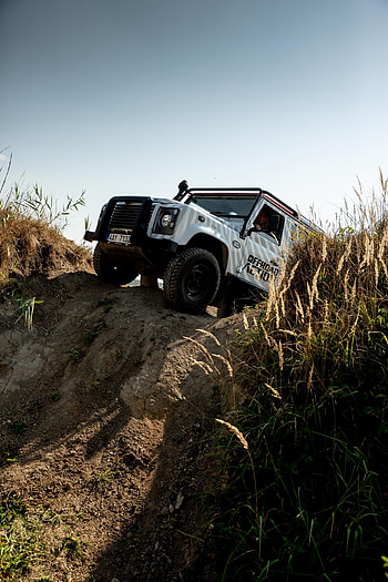 Land Rover off-road driving day, Off-road action, Thrilling adventure, Skillful driving HD phone wallpaper