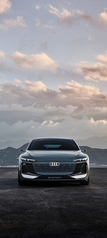 electric car, vehicle, Audi A6 E-Tron HD phone wallpaper