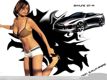 car & babe, sexy, babe, cute, car HD wallpaper