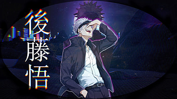 Satoru Gojo Dark Background Jujutsu Kaisen HD wallpaper