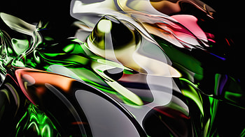 Crystal Glass , abstract, glass, dark, artist, artwork, digital-art, behance HD wallpaper