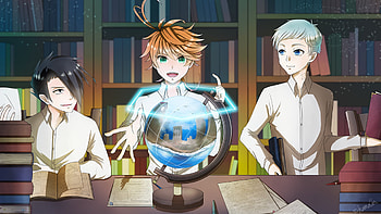 The Promised Neverland, Captivating , Dark secrets, Unveiling the mystery HD wallpaper