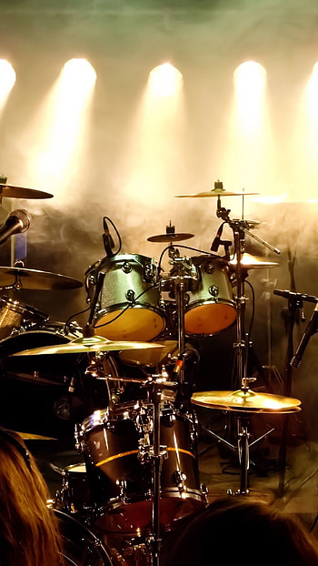 Drums music, music background, drums HD phone wallpaper