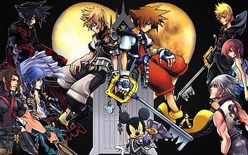 Kingdom Hearts Birth by Sleep, Android , Creative design, Artistic representation HD wallpaper
