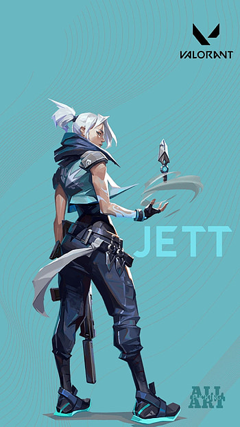 Jett, Valorant_, Jett_Valorant, Valorant_Jett, , Valorant HD phone wallpaper