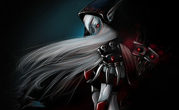 Fantasy, Hand, Girl, Hair, Elf, Demon, Elfeyka HD wallpaper
