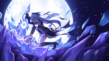 Jingliu — Moonlit Crystal Strike (Honkai: Star Rail ), Jingliu (Honkai: Star Rail), video game, Honkai: Star Rail HD wallpaper