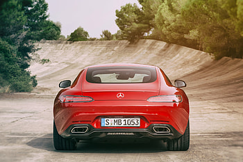 Mercedes AMG GT S 2017 Rear, mercedes-amg, mercedes, cars, 2017-cars HD wallpaper