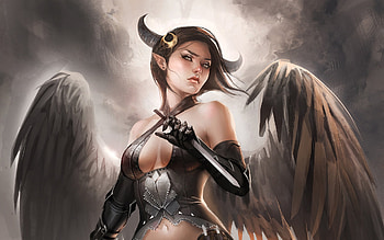 Fantasy, Art, Demons HD wallpaper