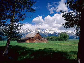 Landscape, Nature, Houses HD wallpaper