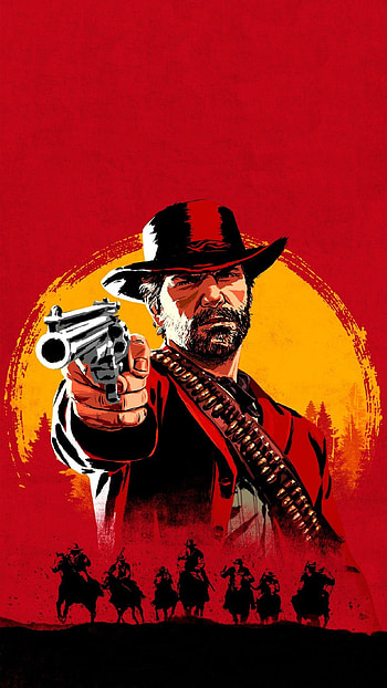 Red Dead Redemption 2, Action-packed adventure, Iconic character moments, gaming HD phone wallpaper