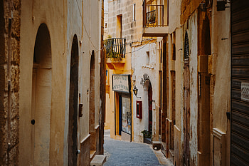 Cities, Building, Street, Malta, Lane, Victoria HD wallpaper