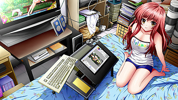 Big Eyes Anime Girl , anime-girl, anime, artist, artwork, digital-art, deviantart HD wallpaper