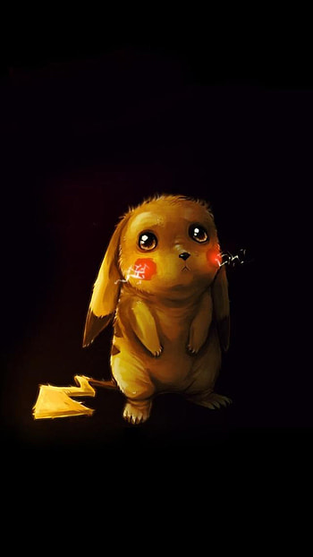 Cute Poor Pikachu HD phone wallpaper