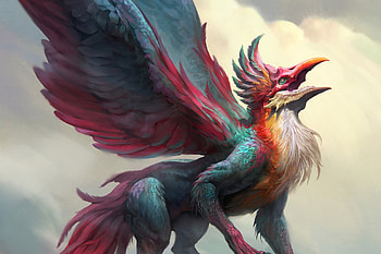 Griffin Artwork, griffin, artwork, artist, digital-art, artstation HD wallpaper