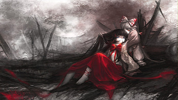 Touhou 1920x1080 HD wallpaper