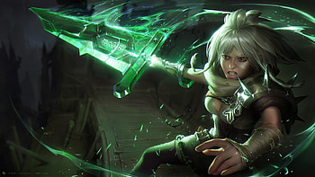 Riven League Of Legends , riven-league-of-legends, league-of-legends, games, artwork, artist, digital-art, artstation HD wallpaper