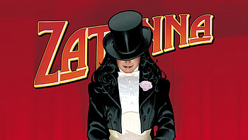 Zatanna, typography, costume, top hat, comics, Adam Hughes, dc comics, illustration HD wallpaper