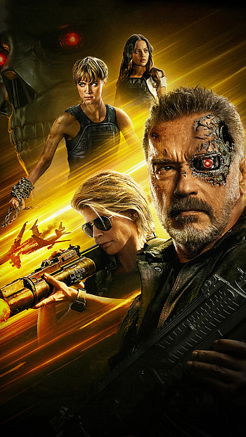 Terminator: Dark Fate, 2019 movie, Sony Xperia HD phone wallpaper