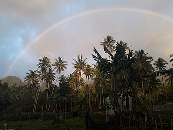 Rainbow, cloud, sky HD wallpaper
