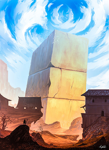 Art, Architecture, Building, Rocks, Journey HD phone wallpaper