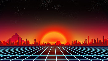 Neon Sunset Overdrive, neon, sunset, overdrive, artist, artwork, art, digital-art, ai, deviantart HD wallpaper