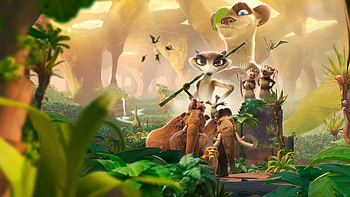 Main characters, Ice Age: Adventures of Buck Wild HD wallpaper