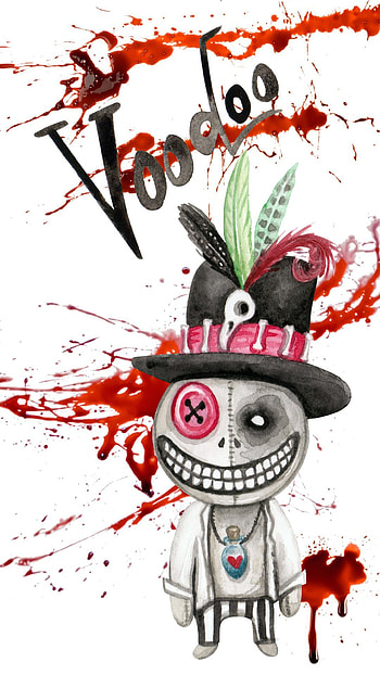 Voodoo boy, halloween HD phone wallpaper