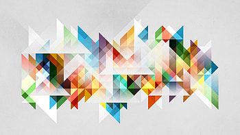 Preview abstraction, geometry, shapes, colors HD wallpaper