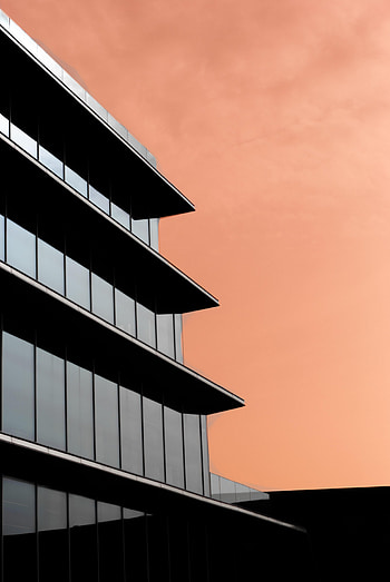 Architecture, Building, Minimalism, Glass, Facade HD phone wallpaper