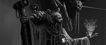 techpriest, video game, Warhammer 40k HD wallpaper