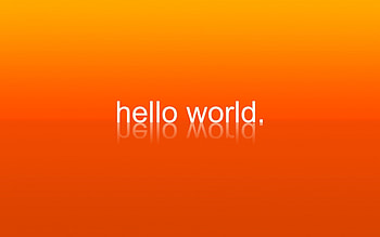 Hello World, world, color, text, hello HD wallpaper