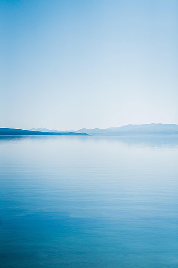 Nature, Trees, Sky, Horizon, Lake HD phone wallpaper