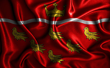 East Sussex flag, , silk wavy flags, english counties, Flag of East Sussex, fabric flags, 3D art, East Sussex, Europe, Counties of England, East Sussex 3D flag, England HD wallpaper
