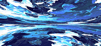 Fractal Scenery, fractal, abstract, digital-art, deviantart HD wallpaper