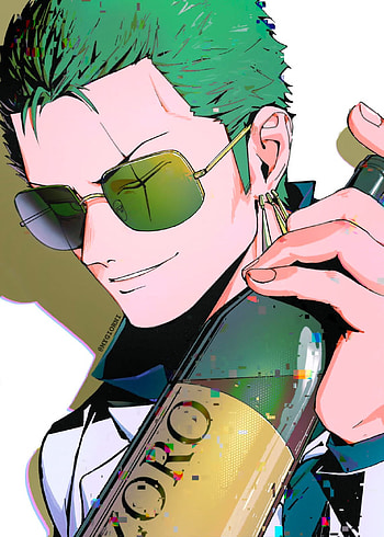 Zoro, gentleman, one piece, wine HD phone wallpaper