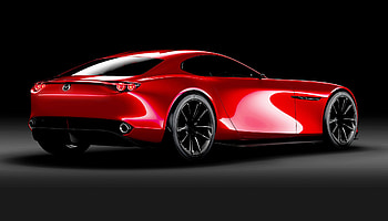 RX Vision Rear View, Mazda RX HD wallpaper