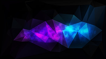 Low Poly Geometry, low-poly, abstract, geometry HD wallpaper