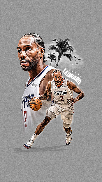 Kawhi Leonard, ball, basketball HD phone wallpaper