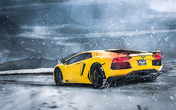 vehicle, Lamborghini Aventador LP 700-4 HD wallpaper